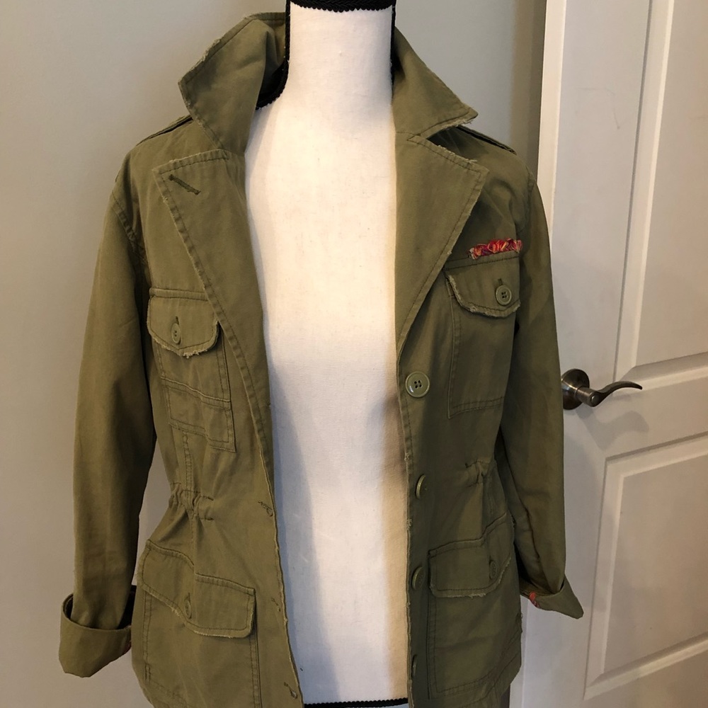 Billabong Olive Bomber Jacket